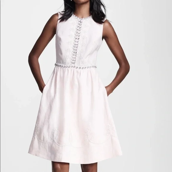 brooks brothers pink dress Belted Shirt Dress